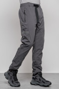 Купить Брюки утепленный мужской зимние спортивные серого цвета 21133Sr, фото 8