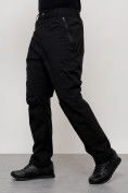 Купить Брюки утепленный мужской зимние спортивные черного цвета 21137Ch, фото 6