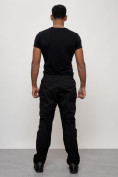 Купить Брюки утепленный мужской зимние спортивные черного цвета 21137Ch, фото 4