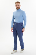 Купить Брюки утепленный мужской зимние спортивные синего цвета 21137S, фото 2