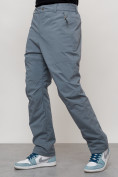 Купить Брюки утепленный мужской зимние спортивные серого цвета 21137Sr, фото 2