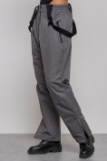 Купить Полукомбинезон утепленный женский большого размера серого цвета 211Sr, фото 6