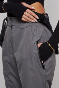 Купить Полукомбинезон утепленный женский большого размера серого цвета 211Sr, фото 9