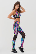 Купить Спортивный костюм для фитнеса женский салатового цвета 212903Sl, фото 2