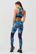 Купить Спортивный костюм для фитнеса женский голубого цвета 212903Gl, фото 3