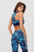 Купить Спортивный костюм для фитнеса женский голубого цвета 212903Gl, фото 5