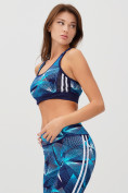 Купить Спортивный костюм для фитнеса женский голубого цвета 212903Gl, фото 7