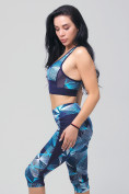 Купить Спортивный костюм для фитнеса женский голубого цвета 212904Gl, фото 12
