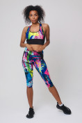 Купить Спортивный костюм для фитнеса женский салатового цвета 212904Sl, фото 2