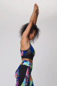 Купить Спортивный костюм для фитнеса женский салатового цвета 212904Sl, фото 8