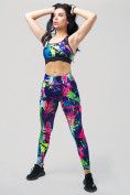 Купить Спортивный костюм для фитнеса женский салатового цвета 212906Sl, фото 7