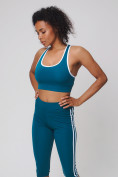 Купить Спортивный костюм для фитнеса женский бирюзового цвета 212908Br, фото 12