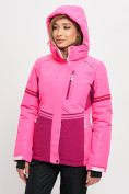 Купить Горнолыжная куртка MTFORCE женская розового цвета 2153R, фото 3