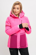 Купить Горнолыжная куртка MTFORCE женская розового цвета 2153R