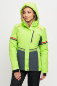 Купить Горнолыжная куртка MTFORCE женская салатового цвета 2153Sl, фото 2