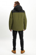 Купить Молодежная зимняя куртка мужская хаки цвета 2155Kh, фото 4