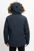 Купить Куртка зимняя мужская удлиненная с мехом хаки цвета 2159-1TS, фото 11
