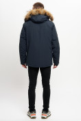 Купить Куртка зимняя мужская удлиненная с мехом хаки цвета 2159-1TS, фото 7
