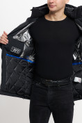 Купить Молодежная зимняя куртка мужская черного цвета 2159Ch, фото 12