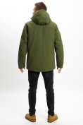 Купить Молодежная зимняя куртка мужская цвета хаки 2159Kh, фото 6