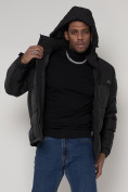 Купить Спортивная куртка MTFORCE мужская черного цвета 2161Ch, фото 15
