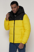 Купить Спортивная куртка MTFORCE мужская желтого цвета 2161J, фото 10