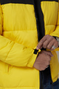 Купить Спортивная куртка MTFORCE мужская желтого цвета 2161J, фото 12