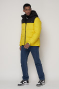Купить Спортивная куртка MTFORCE мужская желтого цвета 2161J, фото 2