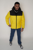 Купить Спортивная куртка MTFORCE мужская желтого цвета 2161J, фото 7