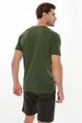Купить Мужские футболки с принтом цвета хаки 22013Kh, фото 5