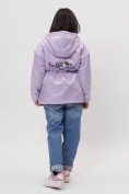 Купить Куртка демисезонная для девочки фиолетового цвета 22001F, фото 2