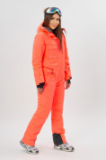 Купить Горнолыжный комбинезон женский MTFORCE оранжевого цвета 22002O, фото 2