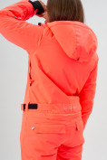 Купить Горнолыжный комбинезон женский MTFORCE оранжевого цвета 22002O, фото 14