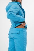 Купить Горнолыжный комбинезон женский MTFORCE синего цвета 22002S, фото 14