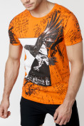 Купить Подростковая футболка оранжевого цвета 220036O, фото 2