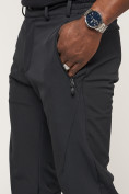 Купить Брюки спортивные софтшелл MTFORCE мужские черного цвета 22004Ch, фото 10