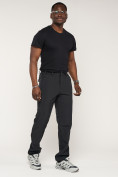 Купить Брюки спортивные софтшелл MTFORCE мужские черного цвета 22004Ch, фото 2