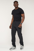 Купить Брюки спортивные софтшелл MTFORCE мужские черного цвета 22004Ch, фото 3