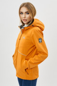 Купить Ветровка MTFORCE женская softshell оранжевого цвета 22007O, фото 3
