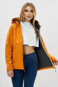 Купить Ветровка MTFORCE женская softshell оранжевого цвета 22007O, фото 7