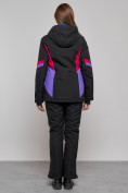 Купить Горнолыжная куртка женская зимняя черного цвета 2201-1Ch, фото 5