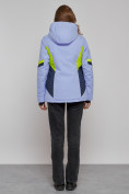 Купить Горнолыжная куртка женская зимняя фиолетового цвета 2201-1F, фото 14