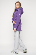 Купить Ветровка женская MTFORCE фиолетового цвета 20371F, фото 9