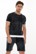 Купить Мужская футболка варенка темно-серого цвета 221004TC, фото 3