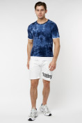 Купить Мужская футболка варенка темно-синего цвета 221004TS, фото 5