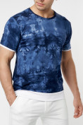 Купить Мужская футболка варенка темно-синего цвета 221004TS, фото 2