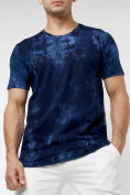 Купить Мужская футболка варенка темно-синего цвета 221005TS