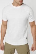 Купить Однотонная футболка белого цвета 221028Bl