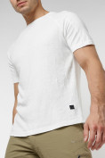 Купить Однотонная футболка белого цвета 221028Bl, фото 7
