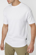 Купить Однотонная футболка белого цвета 221063Bl